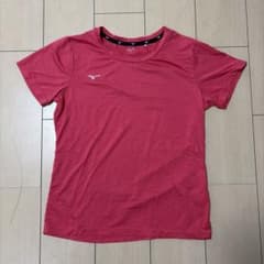 MIZUNO 半袖トレーニングウェア ピンク Lサイズのサムネイル