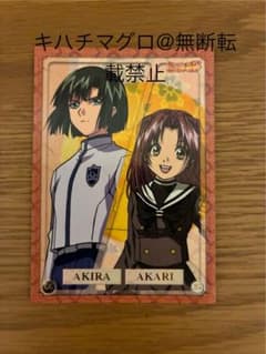 ヒカルの碁 塔矢アキラ ラミネートカード ラミカ ヒカルの碁 塔矢アキラ ラミネートカード ラミカ ②