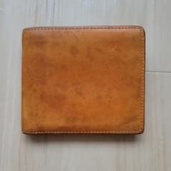 廃盤 MUJI 無印良品 ヌメ革 二つ折り 財布 イタリア産 本革 - メルカリ