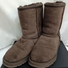 sh4237 UGG ムートンブーツ ブラウン ショート丈 アグ - メルカリ