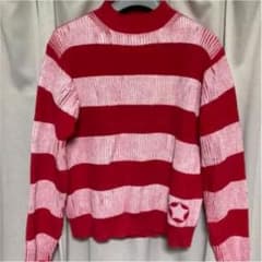 GOODENOUGH FINESSE ボーダーニットセーターのサムネイル