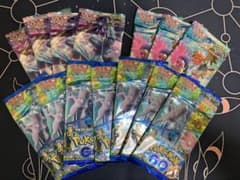 絶版パック　ポケモンGO 7パック タイムゲイザー4 バトルリージョン3パック 絶版パック ポケモンGO 7パック タイムゲイザー4 バトルリージョン3