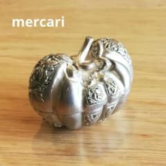 カンボジア 銀細工 カボチャ 小箱 ピルケース シルバー T90 - メルカリ