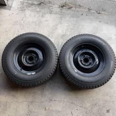 引取限定 ダンロップ　ウインターマックス 195/75R15 バリ溝　2本 引取限定 ダンロップ ウインターマックス 195/75R15 バリ溝 2本 - メルカリ