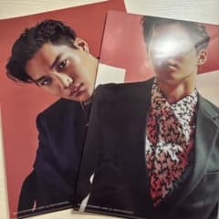 EXO COUNT DOWN クリアファイル スホ カイ　2枚セットのサムネイル
