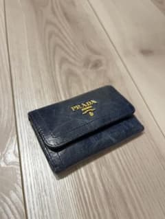 PRADA キーケース　青のサムネイル