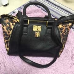 ヒョウ柄2wayバッグ^o^☆ミニーちゃん様専用ページ^o^♡♪のサムネイル