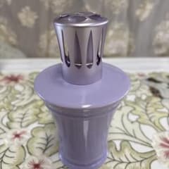 ランプベルジェ ラベンダー色陶器のアロマランプ 1点のサムネイル