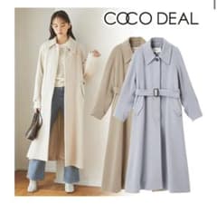 COCODEAL ココディール ウールステンカラーコートのサムネイル