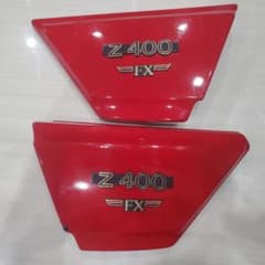 ズミ閣下様専用　Z400FX 純正サイドカバー　当時もの　おまけ付きのサムネイル