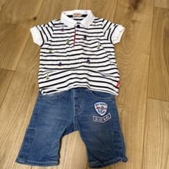ポロシャツとショートパンツセットのサムネイル