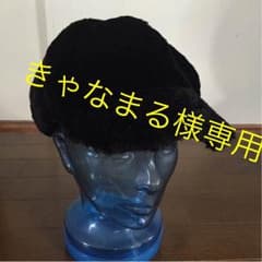 ベロア素材キャスケットのサムネイル