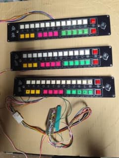 アーケード麻雀筐体用 操作パネル 3個セットのサムネイル
