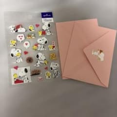 スヌーピー レターセット2枚のサムネイル