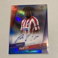 Thomas Partey Topps Finest 直筆サイン 150枚限定のサムネイル