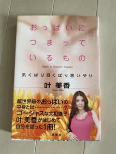 おっぱいにつまっているもの 叶美香著のサムネイル