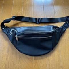 [WEGO]レザー調 ウエストバッグ、ポーチのサムネイル