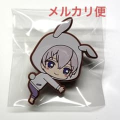 アイナナ　逢坂壮五　ぴたきゅんラバークリップ　うさ耳パーカー　ガチャ