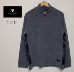 BLACK LABEL CRESTBRIDGE ハーフジップ ニット カットソー - メルカリ