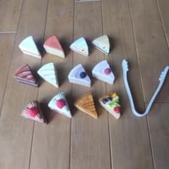 おままごと ケーキ セット 12個 トング付きのサムネイル