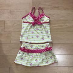 水着 女の子 セパレート　110cmのサムネイル