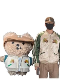 テテ　ぬい服 どんぐりスタジャン＆キャップ パンゴム用のサムネイル