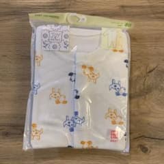 【新品未開封】UNIQLO ベビー ロンパース 80サイズ 犬柄のサムネイル