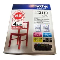 【brother純正】インクカートリッジ4色パックLC3119-4PKのサムネイル