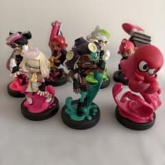 スプラトゥーン　フィギュア　7体セット Splatoon フィギュア 7体セット - メルカリ