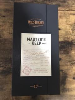 新品 ワイルドターキー 17年 マスターズキープのサムネイル