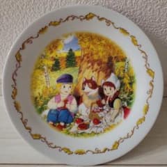 フランダースの犬 イラスト皿 非売品のサムネイル