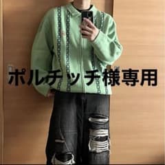 【完売品】genzai Chain Gain Full Zip Knitのサムネイル