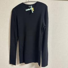 ゆか様専用♡Theory ブラック 長袖ニット S スーツに合いますのサムネイル