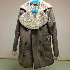 TOPSHOP   フェイクレザーコートのサムネイル