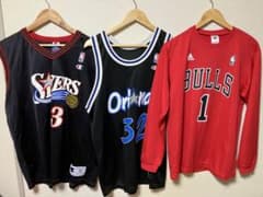 NBA ユニフォーム、シャツ 3枚セット