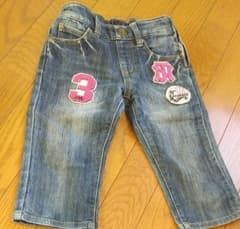 ジェニィデニムハーフパンツ120cmのサムネイル