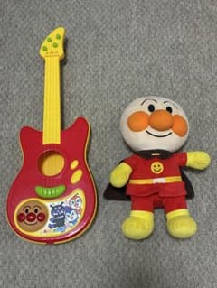【アンパンマン】ギターとぬいぐるみセットのサムネイル
