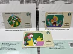 【匿名配送】スターバックス ポケモン コラボ　カード 3枚セット
