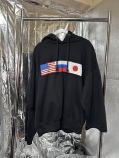 楽*)様 gosha rubchinskiy 国旗パーカー M 楽*)様 gosha rubchinskiy 国旗パーカー M - メルカリ