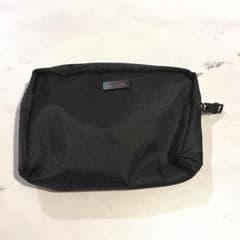 美品】TUMI トゥミ トラベルポーチ ブラック 小物入れ デルタ航空