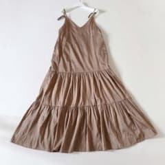 未使用級ꕥヌキテパ ラメ刺繍 2way ティアードロングワンピース 花 2023 未使用級ꕥヌキテパ ラメ刺繍 2way ティアードロングワンピース