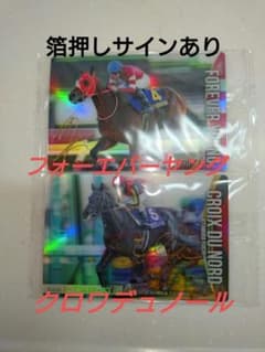 マ*ト様 フォーエバーヤング クロワデュノール 箔押しサインありのサムネイル