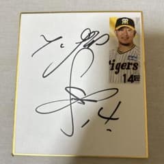 阪神タイガース ミニ色紙 岩貞選手 - メルカリ