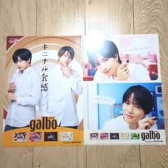 meiji galbo 中島健人 菊池風磨 クリアファイル 2枚セットのサムネイル