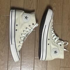 CONVERSE オールスター ハイカット サイドジップ ホワイト 27cmのサムネイル