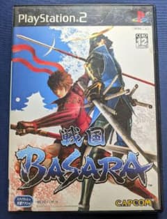 [동작 확인 완료] PS2 전국 BASARA (케이스·설명서 있음)