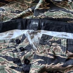 サイバイマンさん専用 stussy 00s タイガーカモパンツ カーゴパンツ