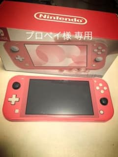 プロペイ様 専用 任天堂SwitchLight(ジャンク品)のサムネイル