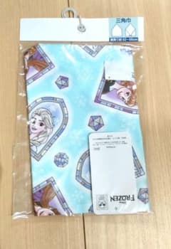 [신품] 아나운서와 눈의 여왕 아나운서 엘사 삼각건 키즈 52~55cm