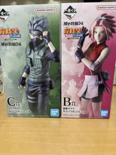 ナルト一番くじ カカシ サクラ 2体セット+おまけのサムネイル
